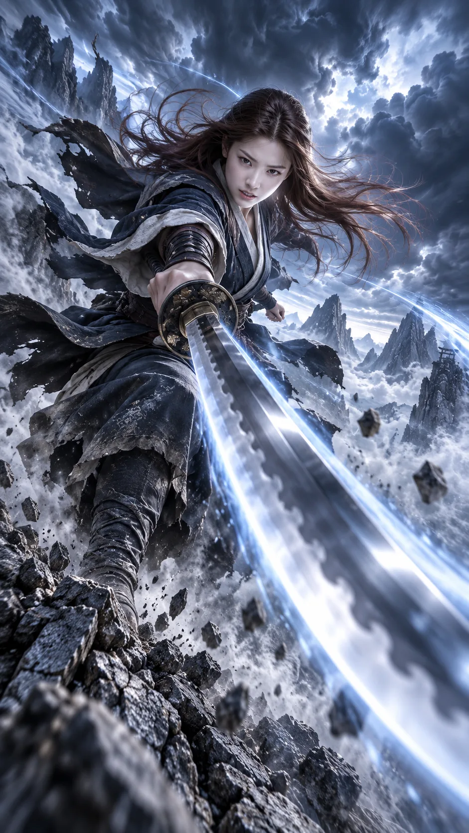 Blue-White Ridge Slash