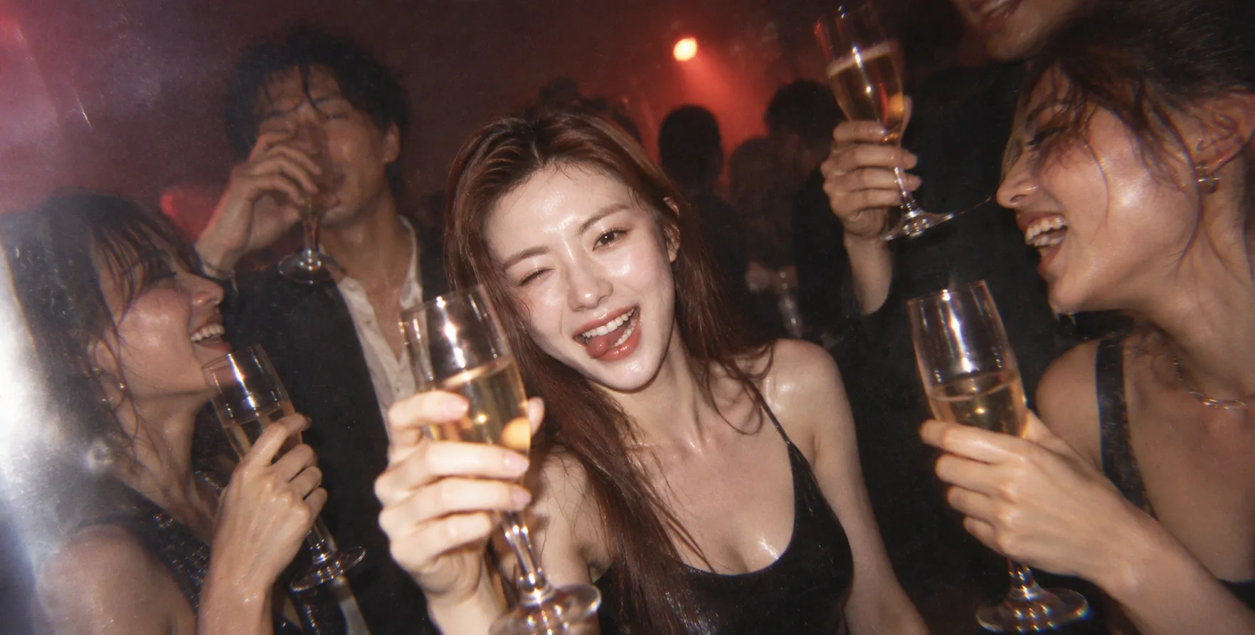 九十年代一次性相机派对快照