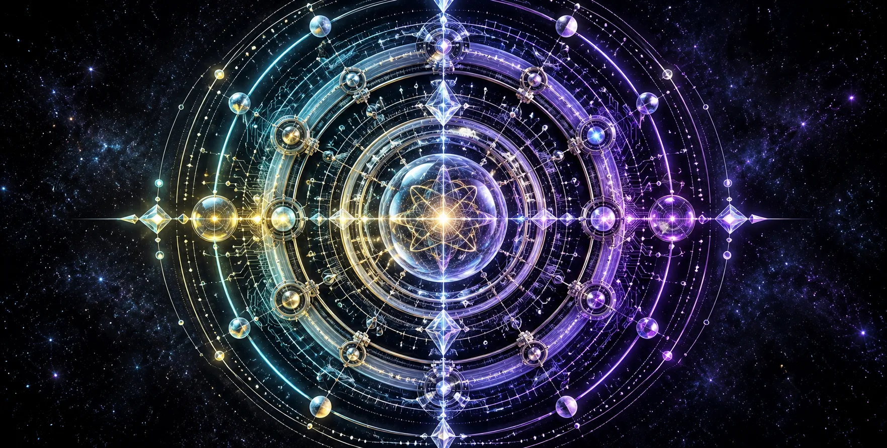 赛博朋克科幻曼荼罗