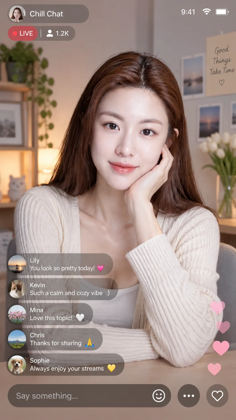 成年女主播品牌中立直播间