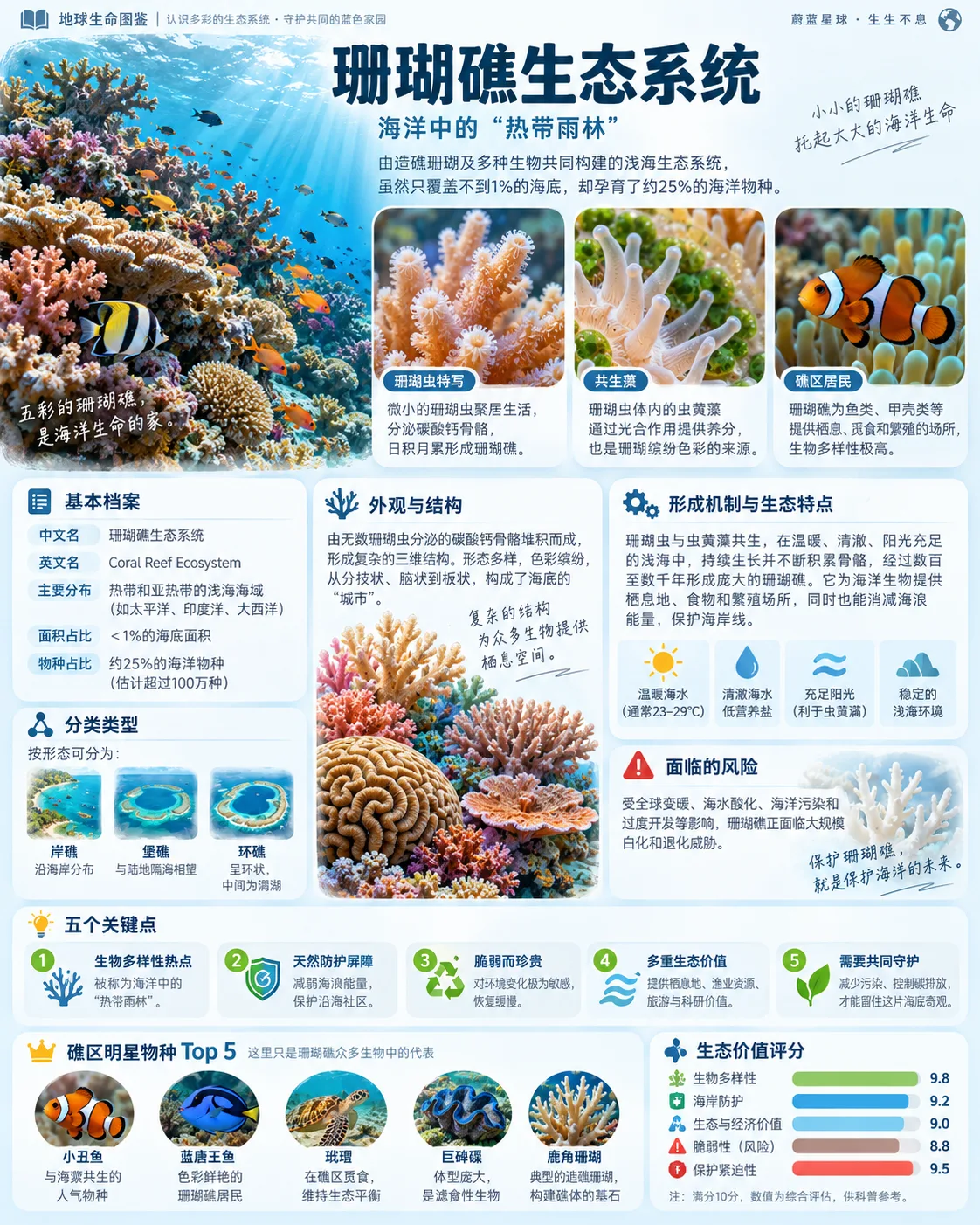精致模块化科普百科图鉴