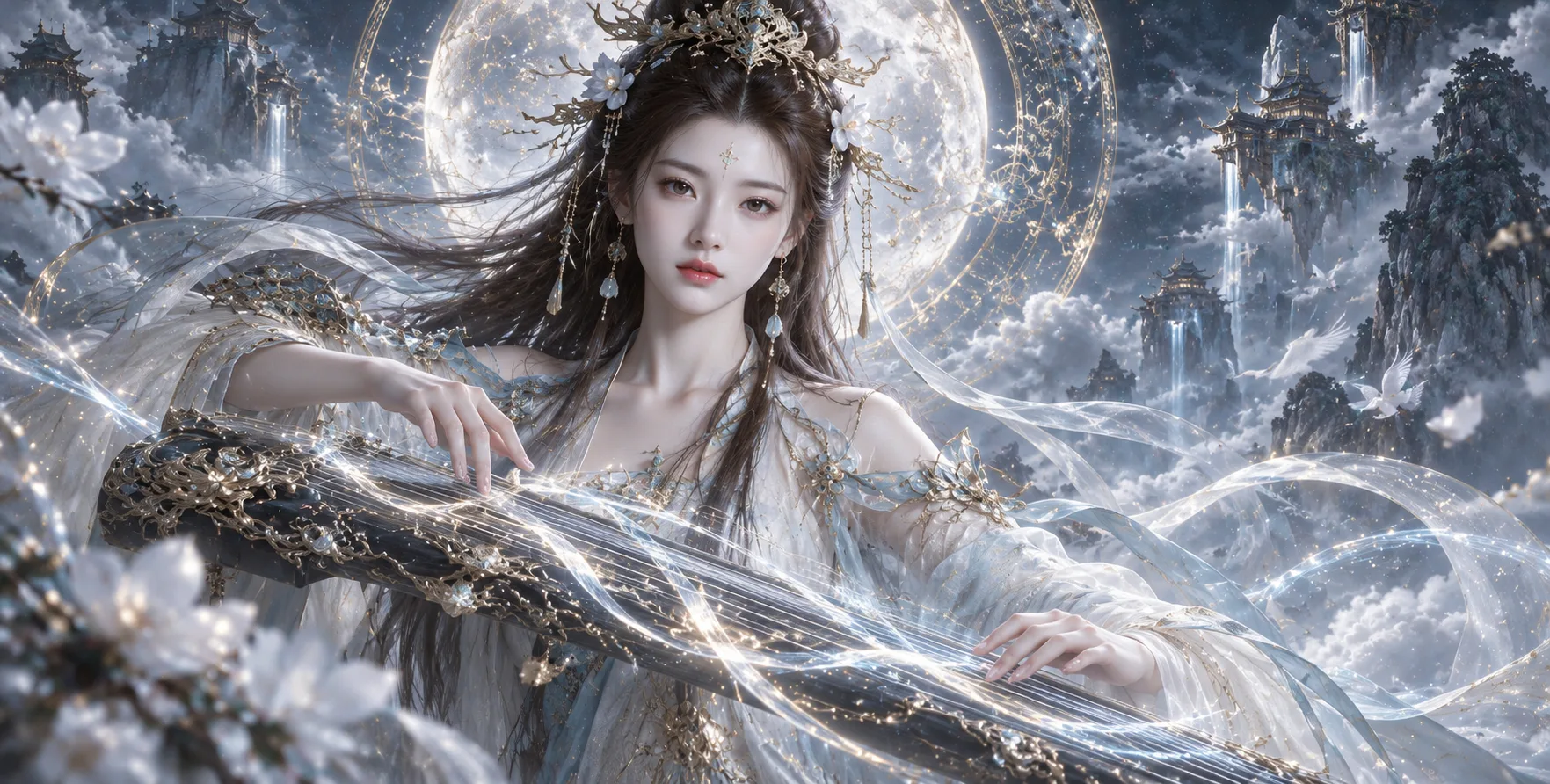 东方仙侠神话圣像概念原画