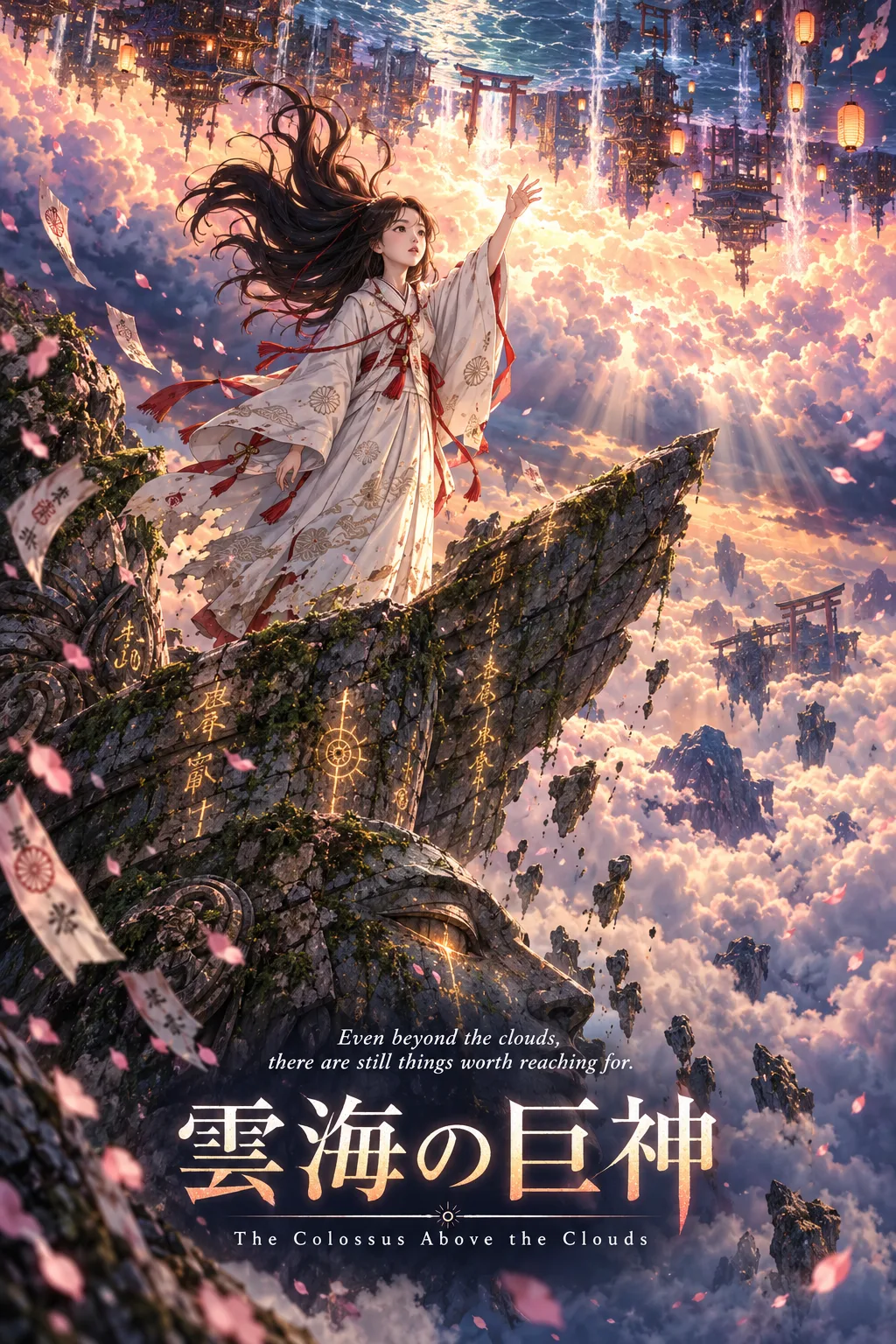 云海坠落的巨神与巫女